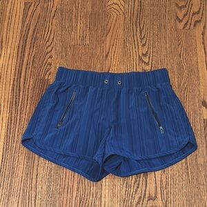 Athleta Running Shorts with Zippered Pockets